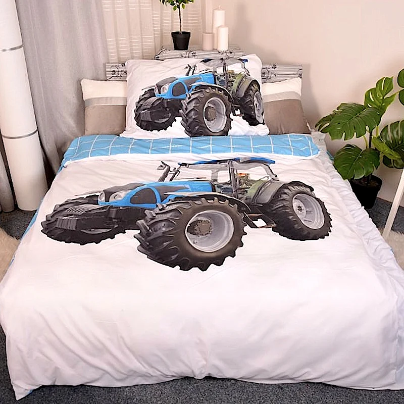 3D obliečky Blue Tractor