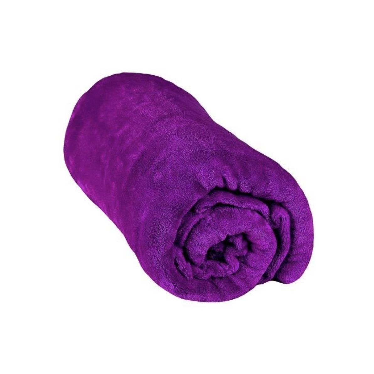 Veľká mikroflanelová deka 220x200 - fialová