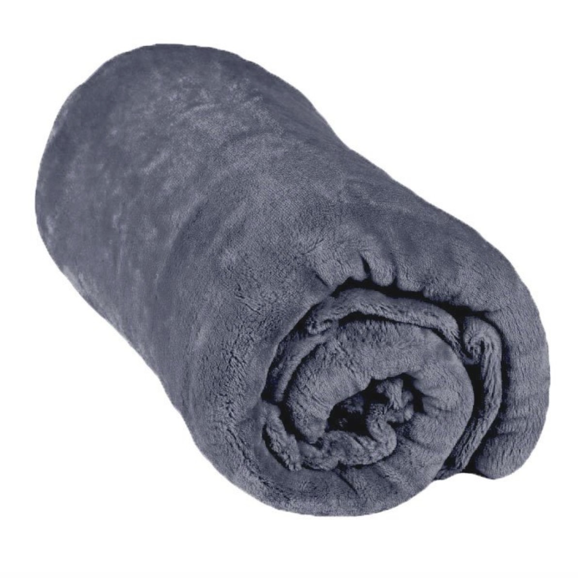 Mikroflanelová deka 150x200 - tmavo šedá